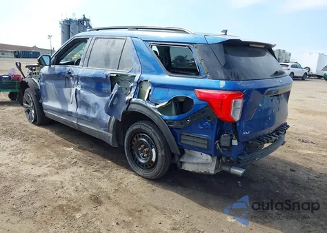 2021 Ford Explorer Xlt из США, поврежденный, VIN 1FMSK8DH8MGA75779